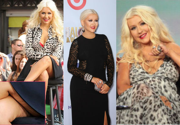 Sửng sốt trước "vẻ đẹp" của Christina Aguilera Sửng sốt trước "vẻ đẹp" của Christina Aguilera